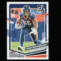 2023 Panini Donruss Football Albert Okwuegbunam Base #90 Denver Broncos - £1.57 GBP