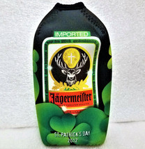 Jagermeister St Patrick&#39;s Day Zippered 750ml Bottle Koozie NEW! w/o Tags - £8.68 GBP