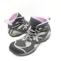 Asolo Womens Hiking Boots Mid Ankle Vibram Sole Gray Pink Trail Shoes Si... - $35.99