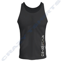 BLACK shirt SNOW BROWNING Buckmark tee Tank Top Sleeveless  S to 2xL - £4.99 GBP