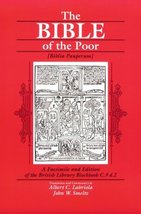 The Bible of the Poor = Biblia Pauperum: A Facsimile Edition of the Brit... - $48.02