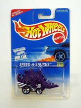 Hot Wheels Speed-A-Saurus #345 Purple Die-Cast Car 1997 - $3.99