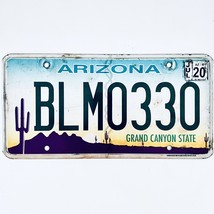 2020 United States Arizona Grand Canyon Passenger License Plate BLM0030 - $225.96 MXN