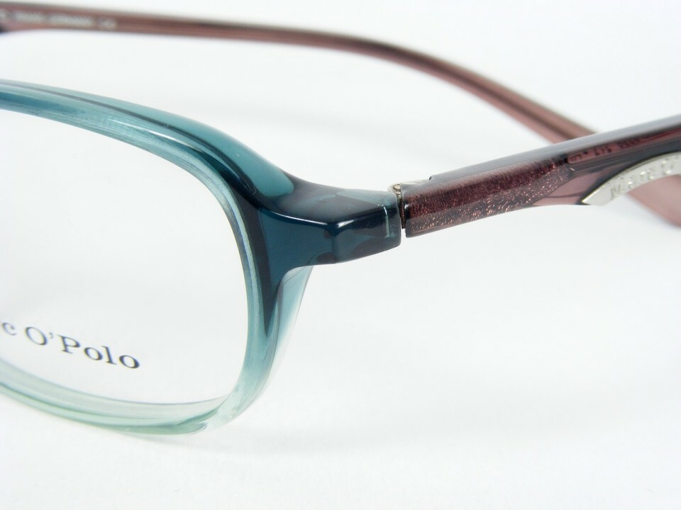 Vintage Marc O'Polo 3239 217 TRANSPARENT BLUE TEAL GRADIENT EYEGLASSES 50-14-135 Item image 5