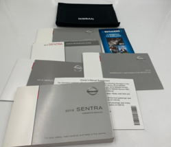 2016 Nissan Sentra Owners Manual Handbook Set with Case OEM L04B47026 - $44.99