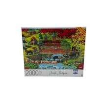 Jigsaw Puzzle Joseph Burgess 2000 Piece Washday Bridge Poster 32” X 24” - £19.33 GBP