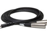 Hosa CYX-402M 3.5 mm TRS to Dual XLR3M Stereo Breakout Cable, 2 Meters - £17.65 GBP
