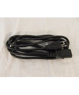 MEC ST-003 E58406 300V Black 18 AWG 3 Prong Computer / Appliance 7&#39; Powe... - $7.64