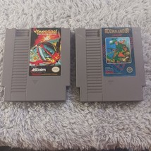 Nintendo NES Game Bundle Commando &amp; Cybernoid Classic Retro Gaming Cartr... - $17.82