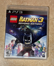 Sony Playstation 3 PS3 Lego Batman 3 Beyond Gotham Game Disc &amp; Case Works - £10.93 GBP