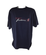 Cleveland Indians T Shirt Size XL Blue Embroidered Crable Vintage 1999 B... - $63.13 CAD