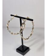 Hoop Earrings E 6494 -  2.25" - $16.99