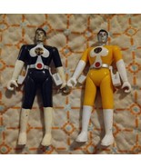 Set Of 2 Vintage Mighty Morphin POWER RANGERS KO Action Figures Knockoff - £25.20 GBP