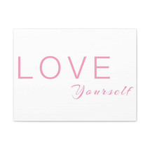 Inspirational Wall Art Love Yourself Pink Motivation Wall Decor for Home Office - £56.81 GBP+