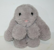 Kellytoy Easter Bunny Rabbit 9&quot; Lop Ears Stuffed Animal Gray Plush Soft Toy 2017 - £11.62 GBP