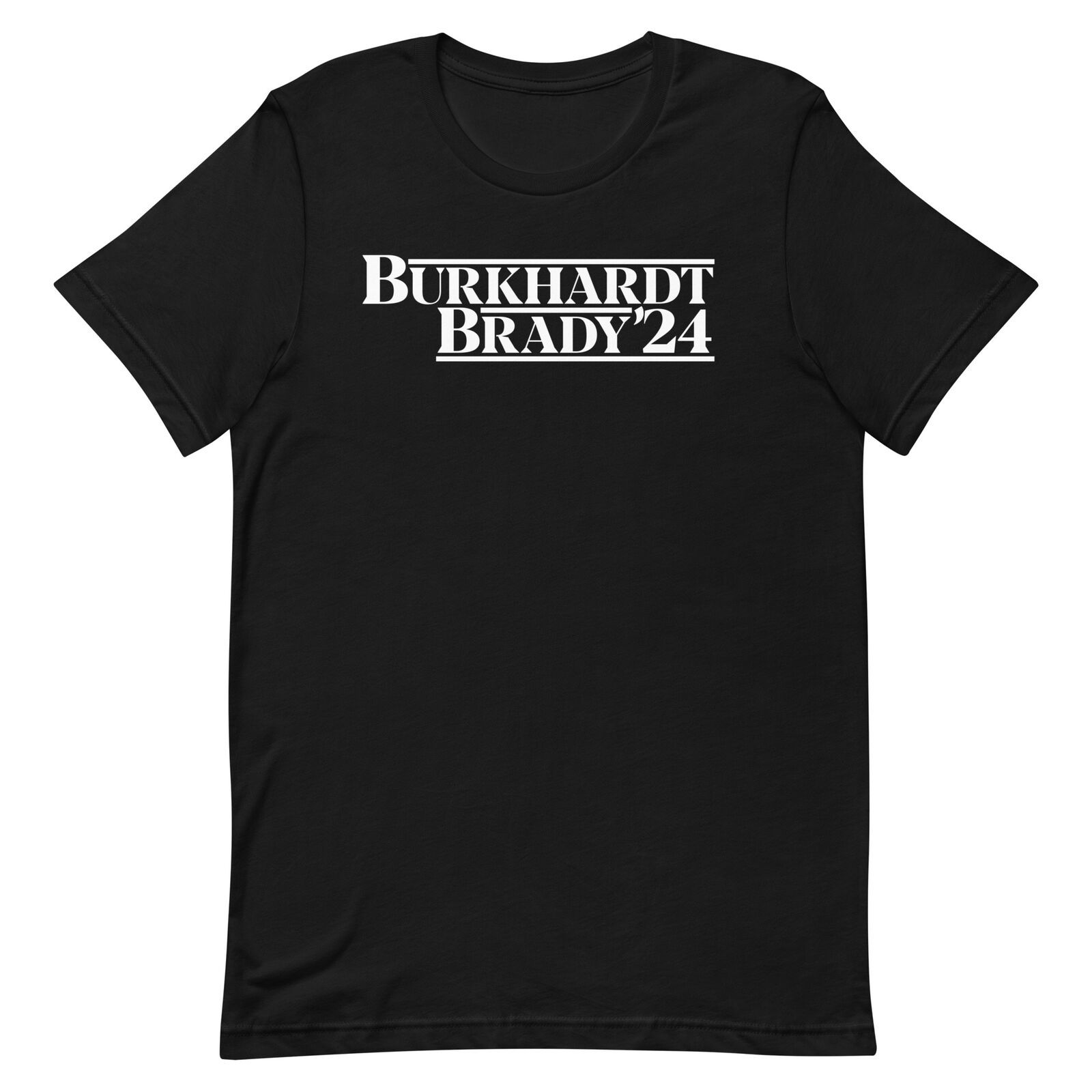 KEVIN BURKHARDT & TOM BRADY T-SHIRT Football Announcers Presidential Broadcaster