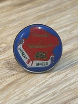 Vintage 1991 Desert Storm Lapel Pin Pinback Military Militaria KG JD - £11.68 GBP