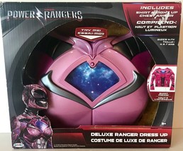 Power Rangers Pink Ranger Deluxe Dress Up Set With Light Up Chest Armor New - £22.15 GBP