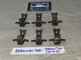 OEM 69 Mercedes 300D W114 W115 15&quot; HUBCAP MOUNTING CLIPS - SET OF 6 CLIPS - £28.32 GBP