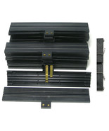12pc Aurora T-Jet Slot Car 9&quot; TERMINAL SINGLE LANE STRAIGHT Magnetic! TR... - $61.72 CAD