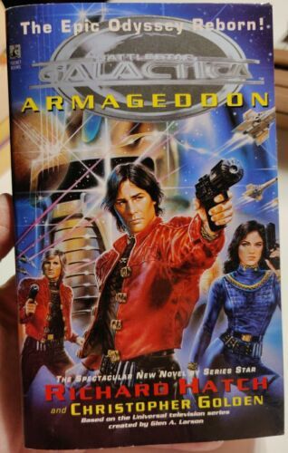 Battlestar Galactica Armageddon Richard Hatch 1st Edition Print 1997 Book - $18.04
