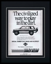 1988 Nissan Pathfinder Framed 11x14 ORIGINAL Advertisement - £27.68 GBP