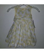 NWT Polly Flinders Dress Bloomers Tulle Yellow Butterfly Daisy 24 Months... - £23.33 GBP