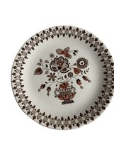 Johnson Brothers Salad Plate 8&quot; Old Granite Jamestown Brown Retired - £7.80 GBP