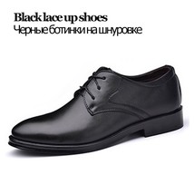 2021 new men dress shoes high quality leather formal shoes men big size 38-48 ox - £40.44 GBP