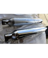 HARLEY EXHAUST PIPE MUFFLERS 95- 16 FL TOURING GENUINE 65592-09A / 64900... - £31.72 GBP