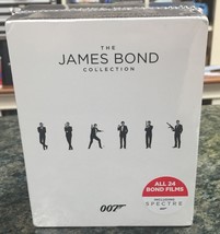 The James Bond Collection (Blu-ray Disc, 2016, 24-Disc Set) BRAND NEW &amp; SEALED - £161.13 GBP