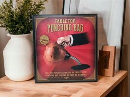 Tabletop Punching Bag Stress Reliever Tension Office Stand Suction Cup - $19.87