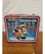 Walt Disney Wonderful World On Ice Time Lunch Box 1980 (No Thermos) No H... - $13.06