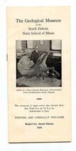 The Geological Museum of the South Dakota School of Mines Booklet 1938 - $17.82
