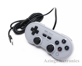 8BitDo SN30 Pro USB Gamepad For PC / Nintendo Switch - Gray (very good) image 2