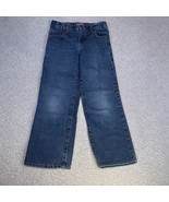 Old Navy Jeans Boys Size 10 Husky Dark Blue 100% Cotton Youth Adjustable... - £7.85 GBP