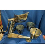 Vintage Saladmaster Five-Star Manual Food Processer Slicer Shredder 3 Co... - $853.51 MXN