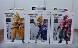 DBZ HQ DX Vol. 2.5: Super Saiyan Vegeta, Super Saiyan Son Gokou &amp; Majin-Boo - $178.00