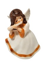 Goebel Figure Angel 41 127 10 Playing Flute White Dress Gold Trim West G... - £22.38 GBP