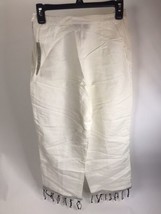 Vintage Joy &amp; Peace Capri Crop Pants High Waist Fringe Size 10 - £14.06 GBP