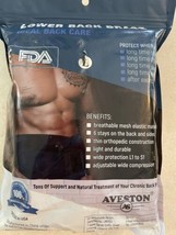 Aveston Large Lower Back Brace Pain Relief Lumbar Waist Orthopedic Belt ... - $18.99