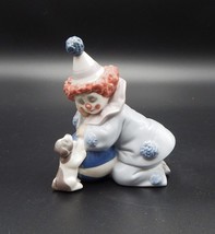 LLADRO Daisa 1985 #5278 “Pierrot w/ Puppy &amp; Ball&quot; Clown Dog Puppy - £67.22 GBP