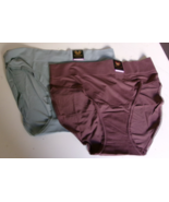 2 Wacoal Feeling Flexible Hi Cut Brief Size 2X Style 871332 Lead &amp; Huckl... - $24.70