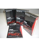 ELCASET LC 60 FeCr Sony - 4pcs. PACK, BRAND NEW - $598.87
