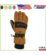 Stylish Brown/Black Winter Gloves for Men - Waterproof &amp; Insulated 2X-Large - $1,216.52 MXN