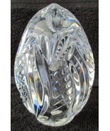 Gorgeous Clear Cut Crystal Fern Design Design Egg - £23.43 GBP