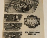 Battle Dome TV Guide Print Ad TPA7 - £4.72 GBP