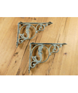 2 Cast Iron MERMAID Brackets Garden Braces Shelf Bracket Corbel Beach Na... - $501.04 MXN
