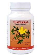Arizona Natural Chaparral (Larrea tridentata), 500 mg, 180 Capsules - £15.57 GBP