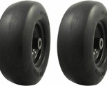 2 Flat Free Tires For Toro TimeCutter SS 4235 Cub Cadet 50 Troy-Bilt Mus... - $72.49